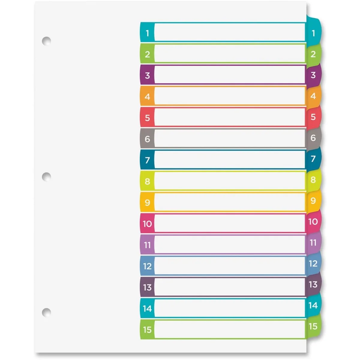 Avery Avery 11845 Ready Index Table of Contents Dividers 15 Set — product photo