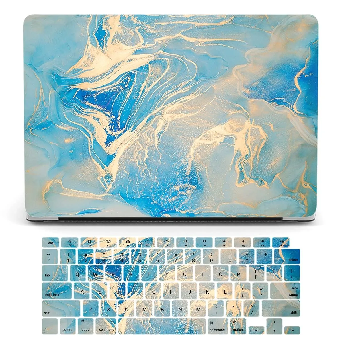 Batianda Batianda A1990/A1707 2 in 1 accessory 15 inch Blue Marble — product photo