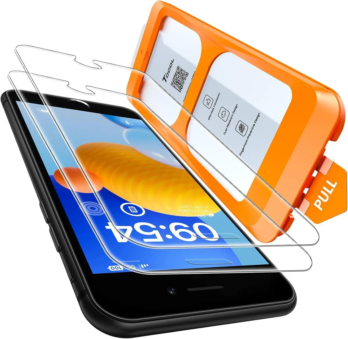 NuoTo NuoTo 2-Pack Screen Protector for iPhone SE 3/2 8/7 6s/6 4.7-Inch — product photo