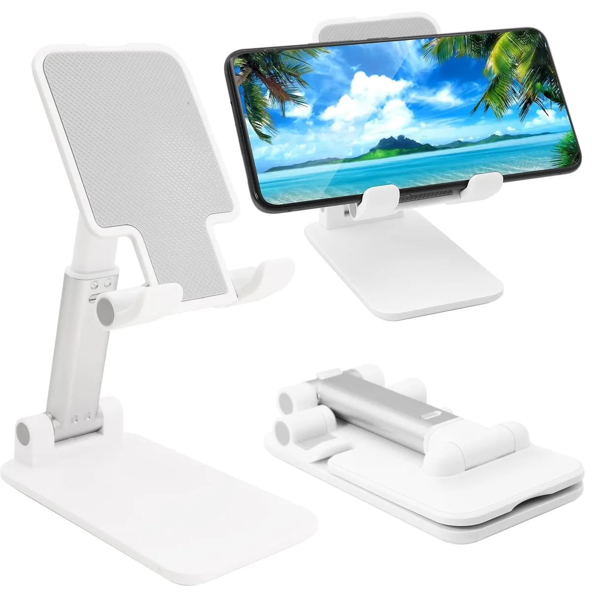 No Sew No Sew 5T White Phone Mount 6.5" 150g — product photo