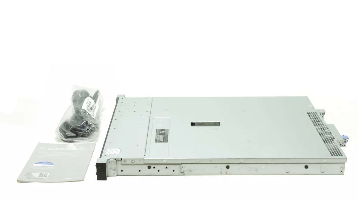 DELL DELL PowerEdge R240 1U rack server i3-8100 3.6GHz 8GB 1TB HDD WCRH4 — product photo