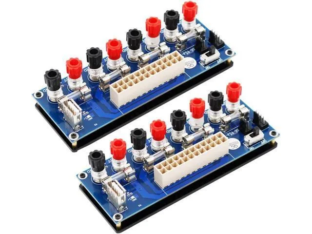 ORVIX ORVIX 2pcs 20/24Pin ATX Benchtop Power Adapter Board with USB 5V Port (Blue) — product photo