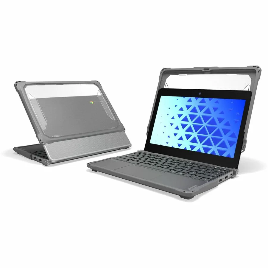 Max Cases Max Cases Extreme Shell-F3 Slide Case for Lenovo 100e G5 Chromebook 11.6" Gray/Clear — product photo