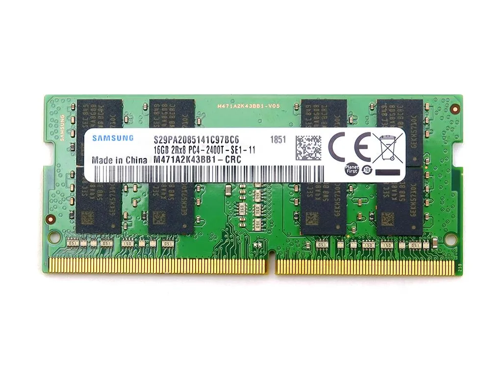 SAMSUNG SAMSUNG M471A2K43BB1-CRC_UA 16GB DDR4 2400MHz CL17 2Rx8 laptop RAM — product photo
