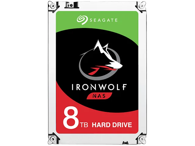 Seagate Seagate IronWolf ST8000VN0022 8TB 7200 RPM 256MB SATA 3.5" internal hard drive — product photo