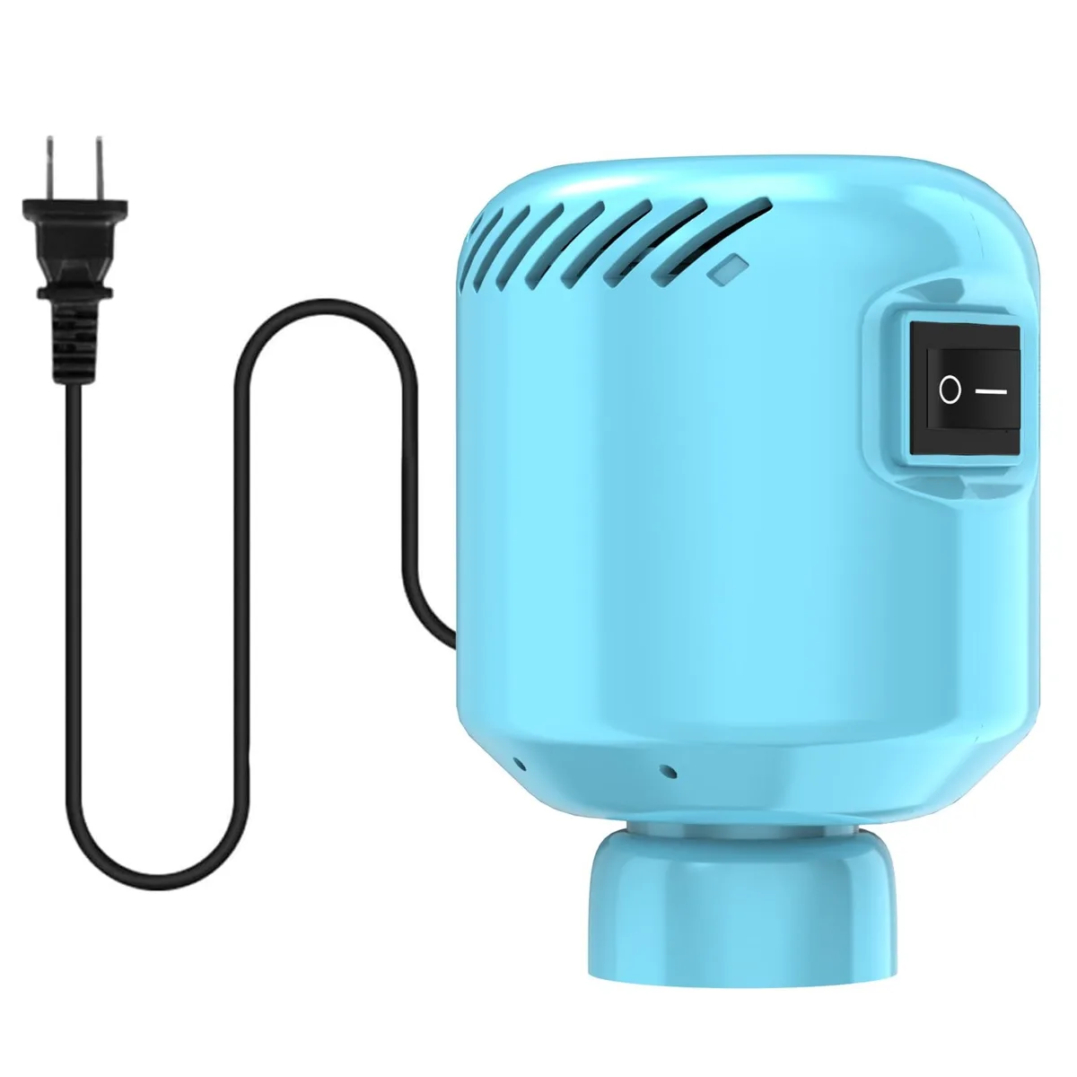  AMZBOSS Travel Vacuum Pump Blue 6.3x2.75x.67 in — product photo