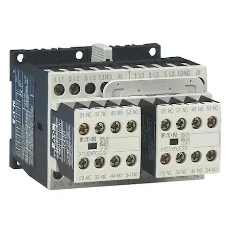 Eaton Eaton XTCR007B21T IEC Magnetic Contactor 24V AC 3P Reversing — product photo