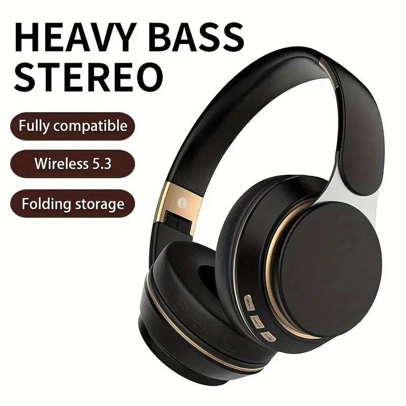 NO. NO. Wireless Over-Ear Headphones Black 5.3 20h 360h standby — product photo