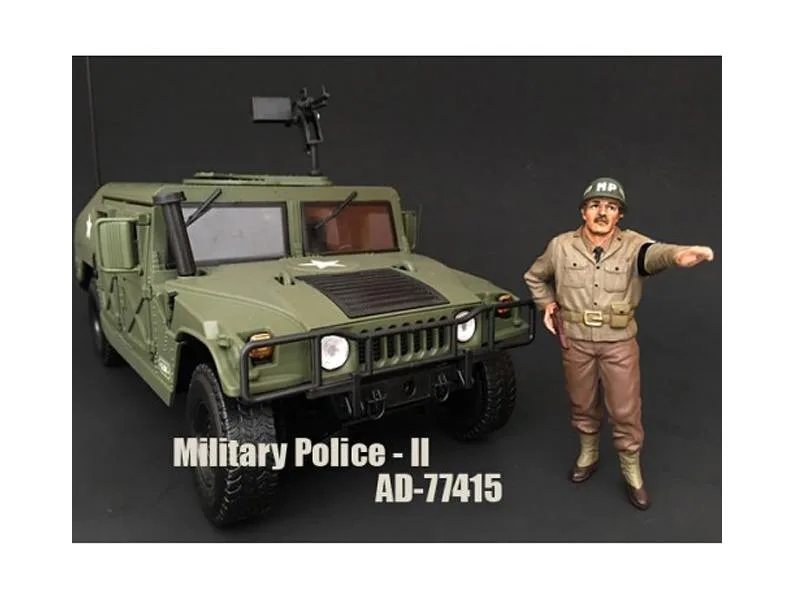 American Diorama American Diorama WWII Military Police Figure II 1:18 Scale — product photo