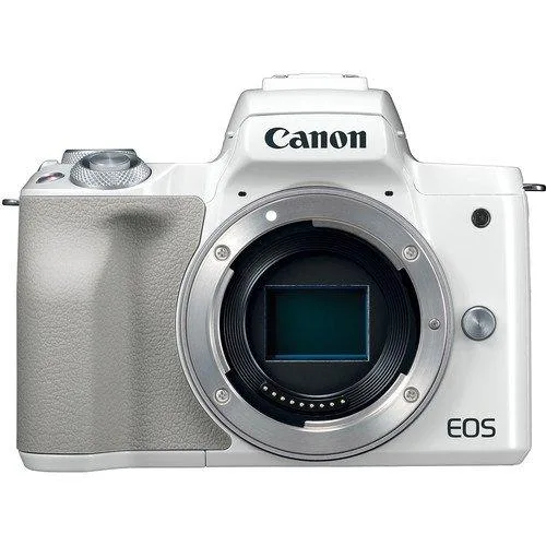 Canon Canon EOS M50 Mirrorless Camera White Kit Box — product photo