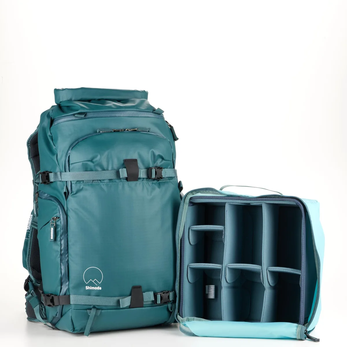 Shimoda Shimoda Action X30 V2 camera case 520-128 Teal Medium Mirrorless Core — product photo