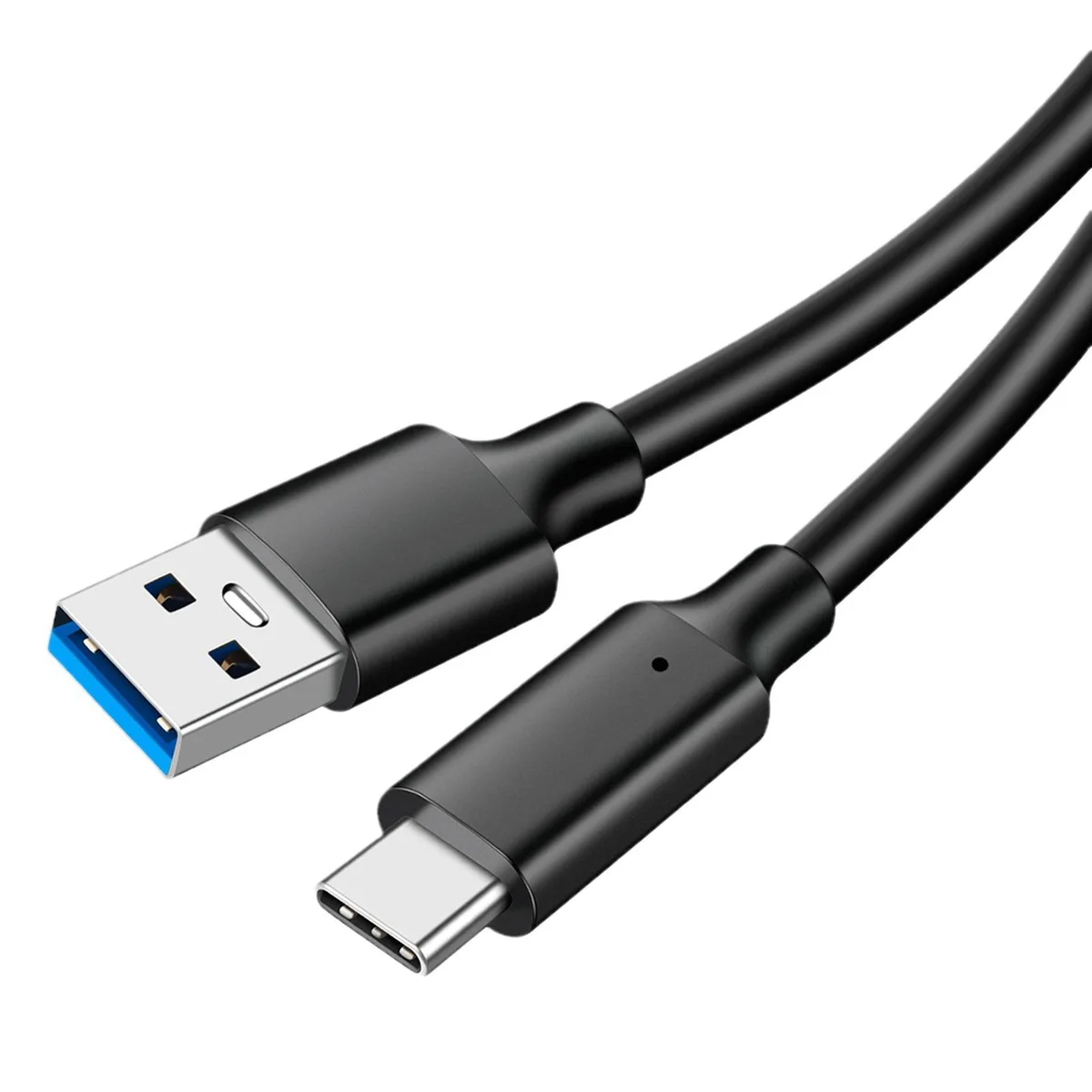 HANNORD HANNORD USB 3.2 Gen2 10Gbps Type-C Cable 6.6 ft 60W PD Black — product photo