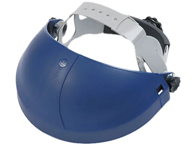 3M 3M 82501-00000 Tuffmaster Deluxe Headgear with Ratchet Adjustment, Blue inventory supply — product photo