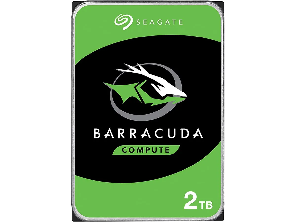 Seagate Seagate BarraCuda ST2000DM005 2TB 5400 RPM 256MB SATA 3.5" internal hard drive — product photo