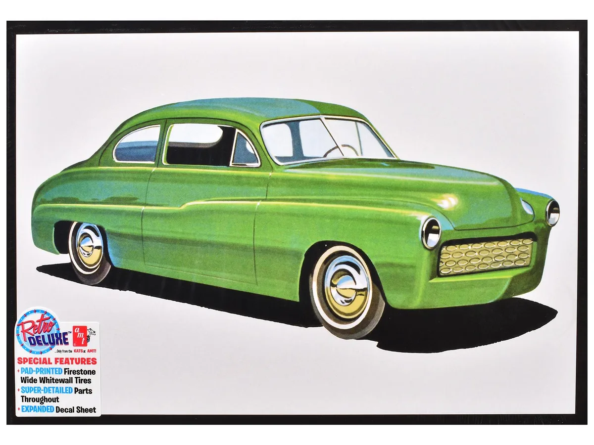 AMT AMT AMT1496 1/25 Scale 1949 Mercury Club Coupe Plastic Model Kit 188 Parts — product photo