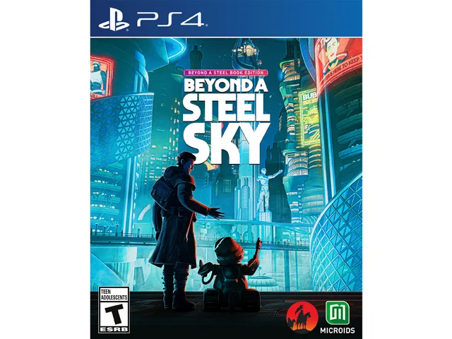 MICROIDS MICROIDS 12128_US Beyond A Steel Sky SteelBook Edition ps4 video game — product photo