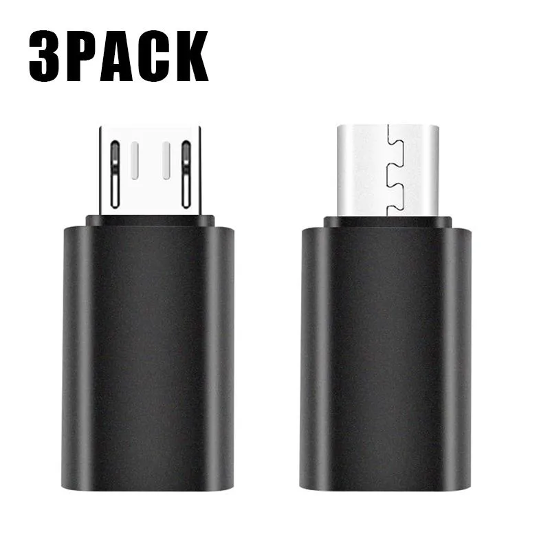 MESMART MESMART USB C to Micro USB Adapter 3-Pack usb converter — product photo