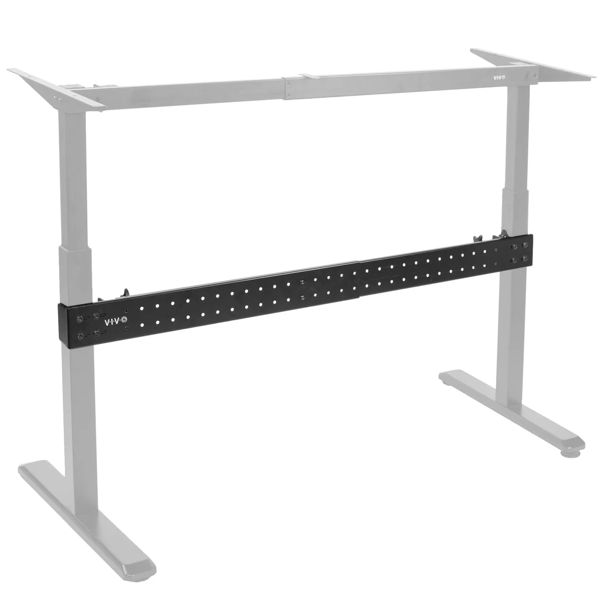 VIVO VIVO Black Universal Steel Clamp-on Desk Stabilizer Bar — product photo
