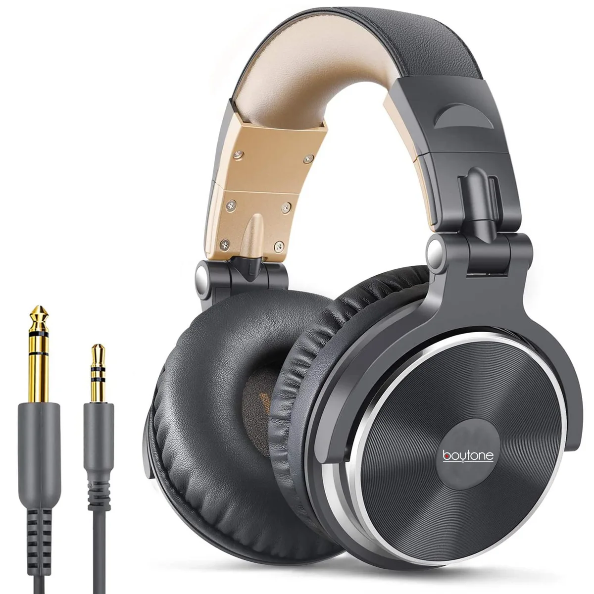 Boytone Boytone BT-10BR 50mm Wired Over-Ear Headphone 32Ω 20Hz–40kHz 3.5/6.35mm Jacks — product photo