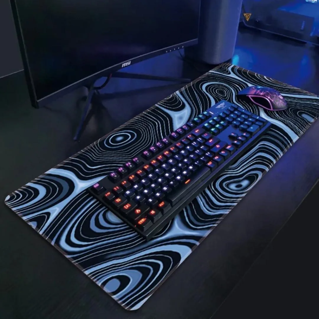  Keychron RZT03 XL Desk Mouse Pad 31.5" x 11.8" Blue — product photo