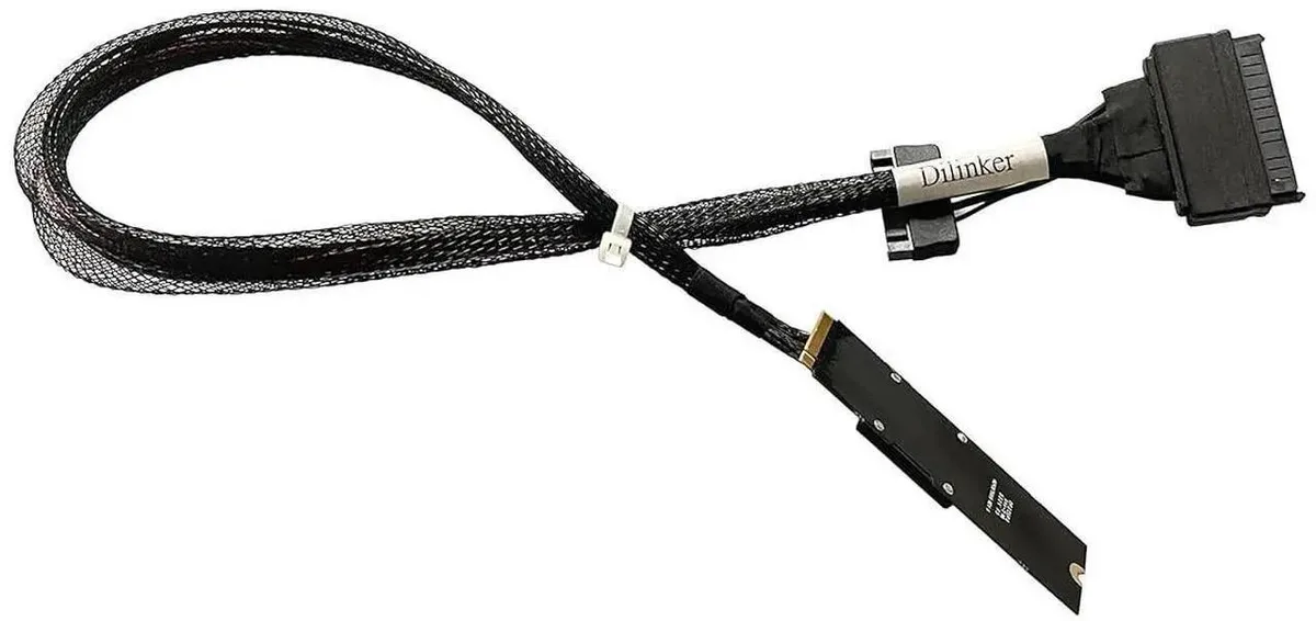 SMUGDESK SMUGDESK M.2 to U.2 SFF-8639 NVMe SSD Adapter 50cm Power Cable — product photo