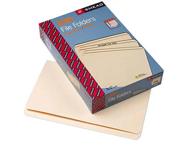 Smead Smead 15300 File Folder 100/Box 11 pt Manila Legal — product photo