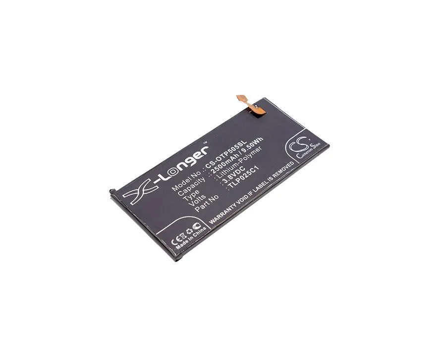 Rectangular slim battery pack with gold contacts and Cameron Sino branding