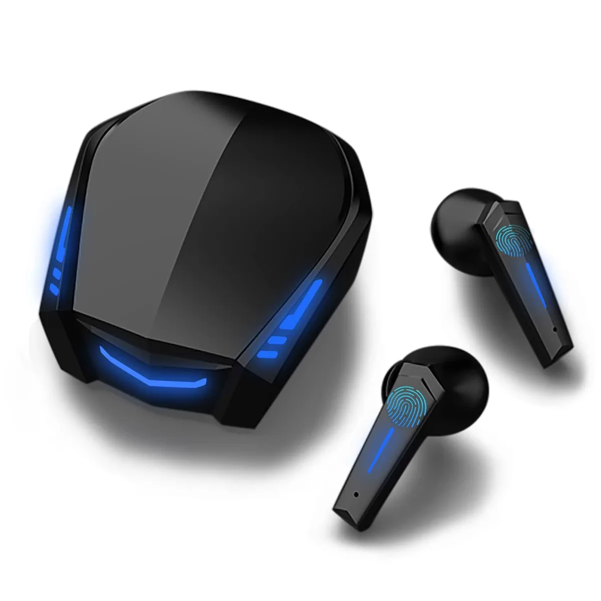 JAYSUING JAYSUING F1 Wireless Earbuds Bluetooth 5.2 Black 65ms 18H — product photo