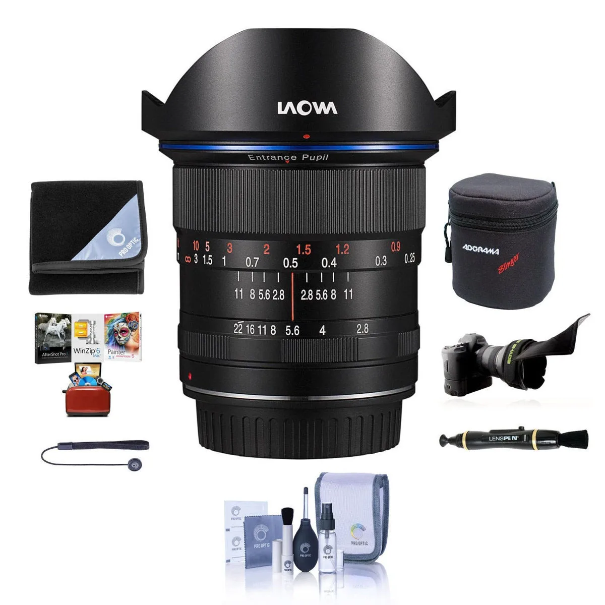 Venus Optics Venus Optics Laowa 12mm f/2.8 Zero-D Ultra-Wide Angle Lens for Sony FE camera lens — product photo
