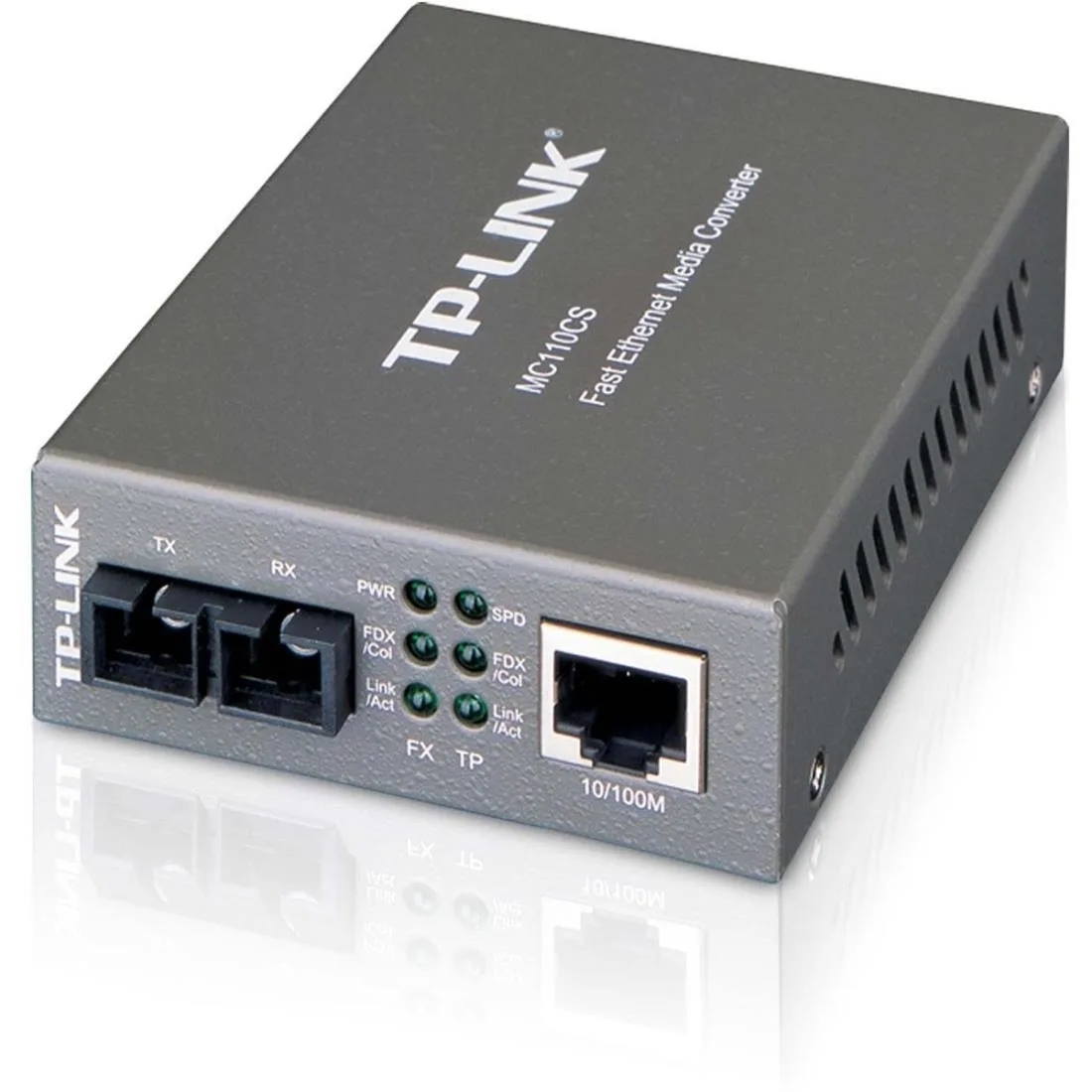 TP-Link TP-Link MC110CS Fast Ethernet Media Converter 10/100 Mbps 20km SC RJ45 — product photo