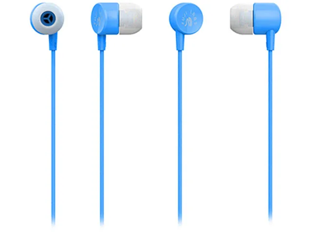 Fuji Labs Fuji Labs AUFJ-SQNMS101BL Blue In-Ear Headphone 10mm 16Ω 3.5mm 4.5ft — product photo