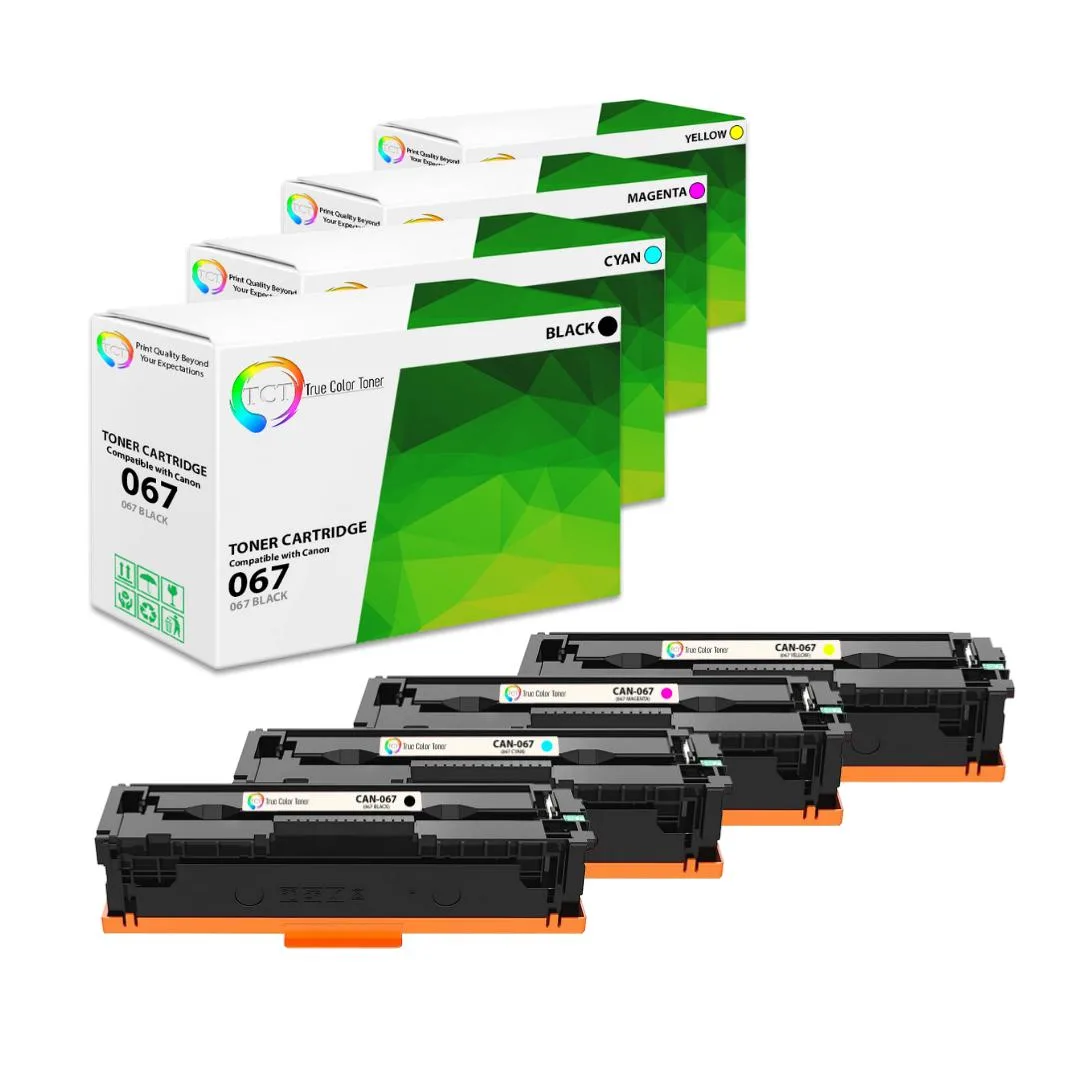 True Color Toner True Color Toner 067 toner cartridge 4 pack (1350/1250 pages) — product photo
