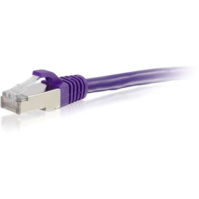 Cables To Go Cables To Go 00903 Cat6 shielded network ethernet cable purple 7 ft 2.13 m — product photo