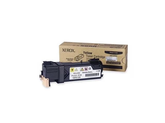 XEROX XEROX 106R01280 Yellow Toner Cartridge 1900 Pages Phaser 6130 — product photo