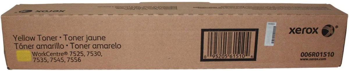 XEROX XEROX 6R01510 Yellow Toner Cartridge 15000 Pages — product photo