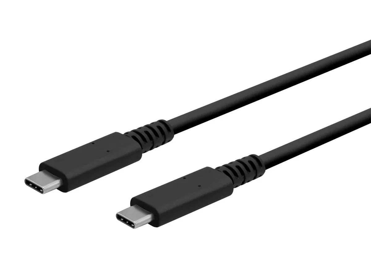 Monoprice Inc. Monoprice Inc. 143325 USB4 Type-C Gen 3x2 40Gbps 100W PD Black 1m (3.28ft) — product photo
