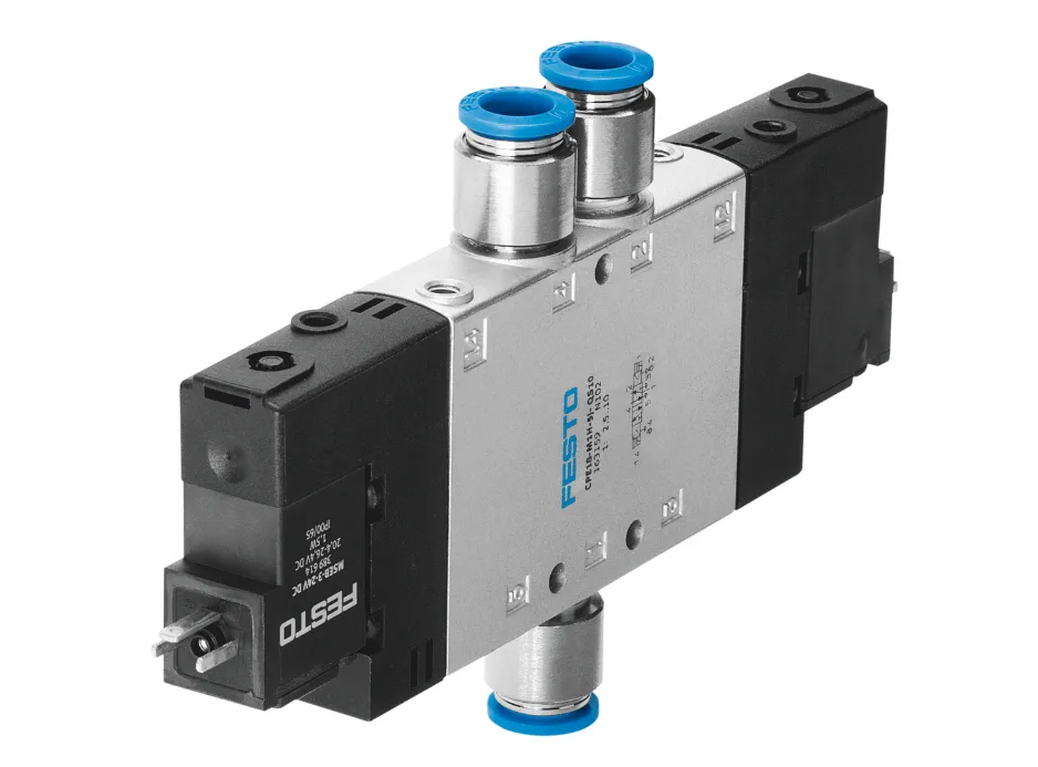 Festo Festo CPE18-M1H-5J-QS-10 163159 air solenoid valve — product photo