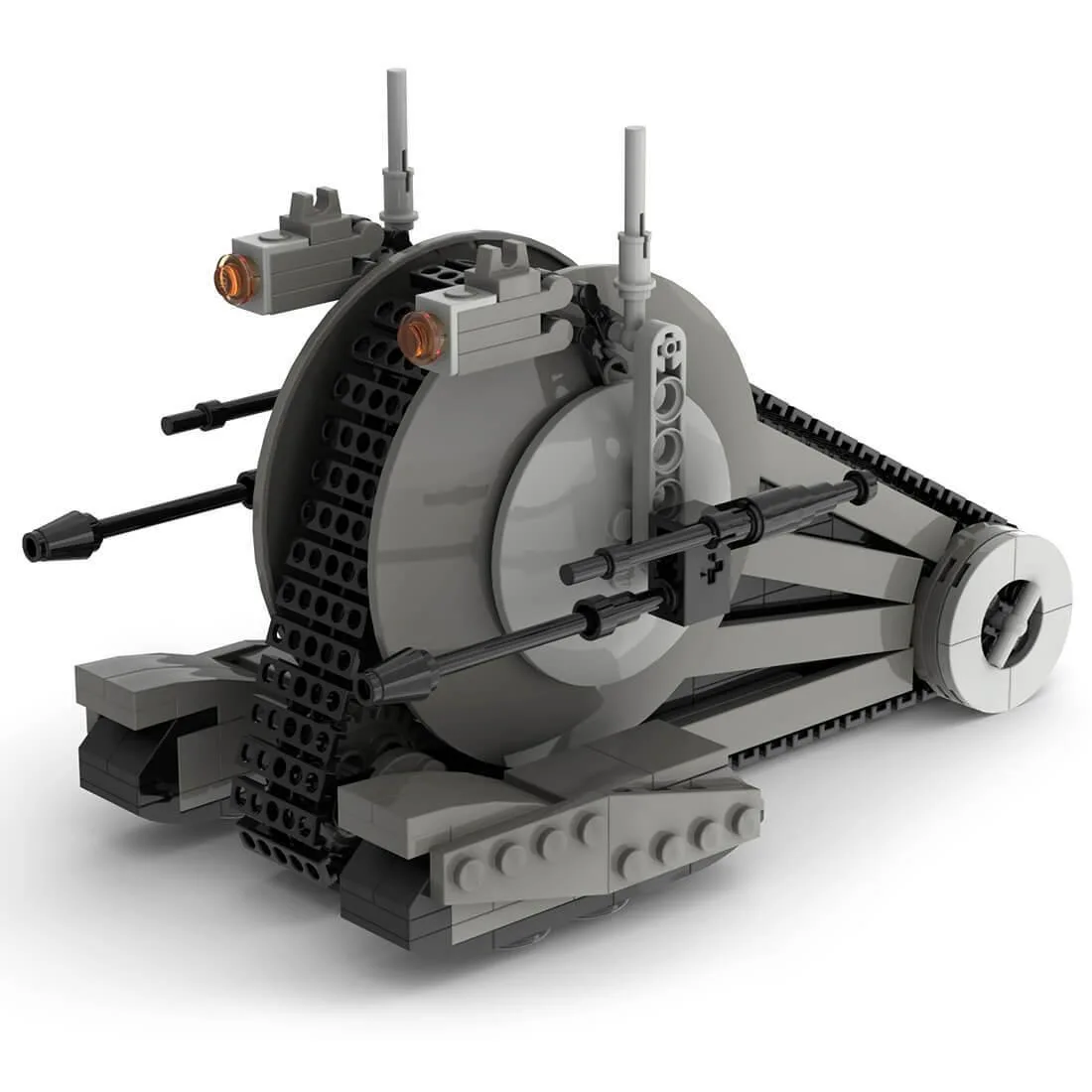 ZITIANYOUBUILD ZITIANYOUBUILD MOC-102664 NR-N99 Droid Tank 266 Parts — product photo