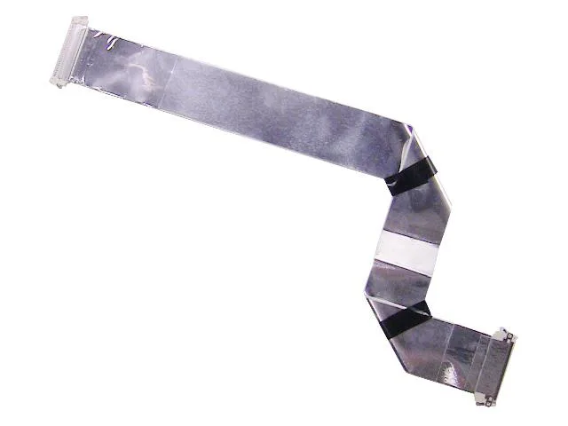 Flat grey ribbon cable with black connectors for Dell OptiPlex 3240 all-in-one