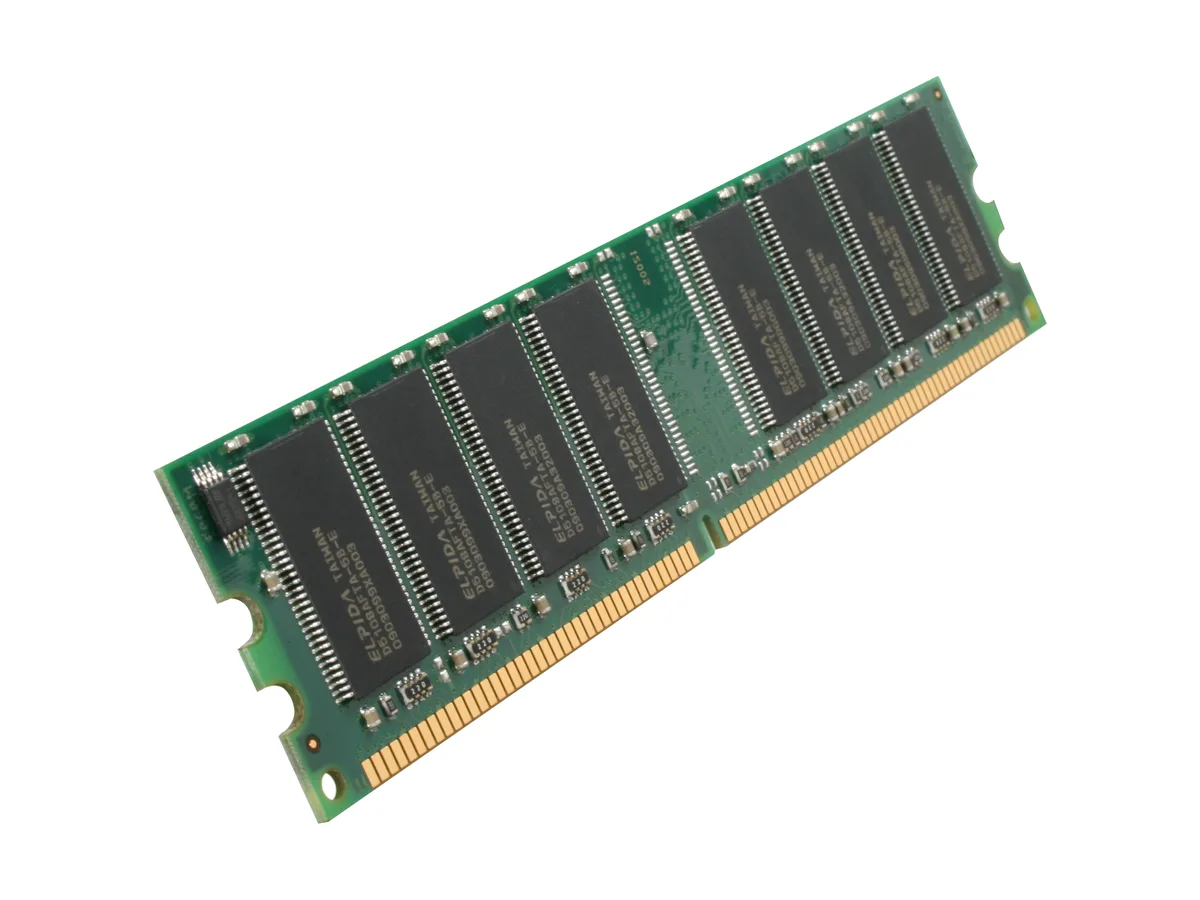 Kingston Technology Corp. Kingston Technology Corp. KTC-D320/1G 1GB 184-Pin DDR SDRAM PC2700 memory upgrade — product photo