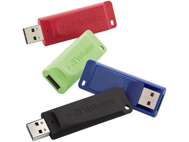 VERBATIM Verbatim Store 'n' Go 99123 16GB USB 2.0 flash drive 4-pack — product photo