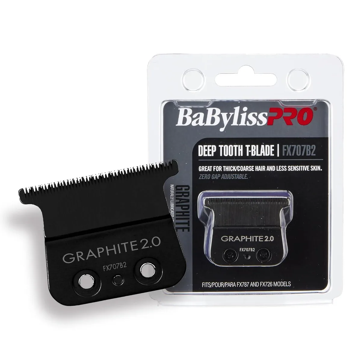 TAURKENAM TAURKENAM FX707B2 Deep-Tooth T-Blades for FX787 FX799 FX726 FX729 Trimmers — product photo