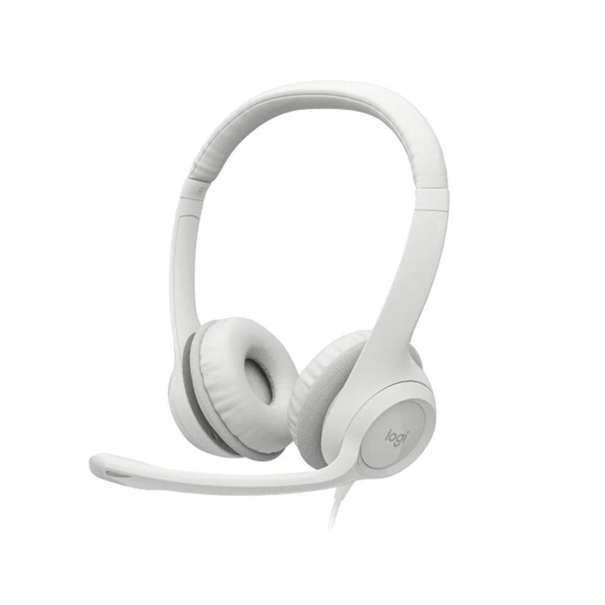 Logitech Logitech H390 Wired Headset USB-A White/Grey — product photo