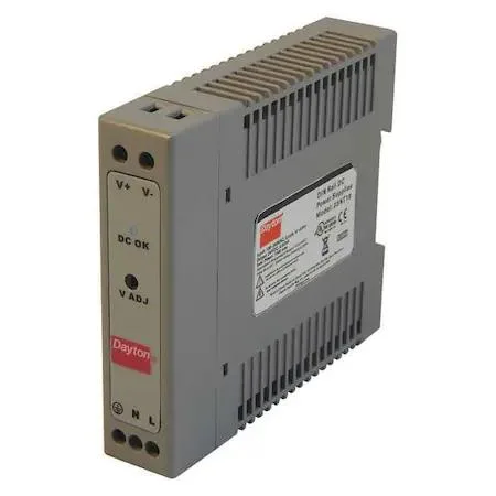 Dayton Dayton 33NT18 24V DC 15W DIN Rail Power Supply — product photo