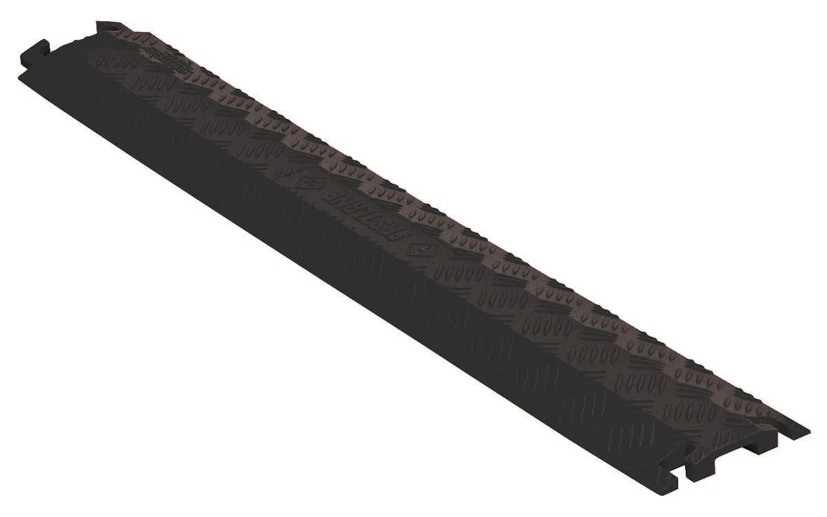 Checkers Industrial Safety Products Checkers Industrial Safety Products FASTLANE FL1X1.5-B Cable Protector 1.5 in channel 36 in length — product photo