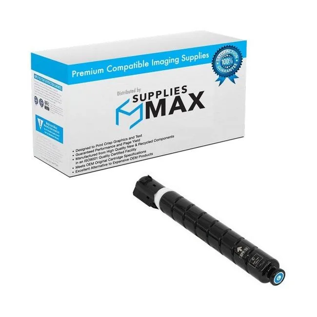 SuppliesMax SuppliesMax Compatible Cyan Toner Cartridge 19000 Pages GPR-53C 8525B003 — product photo