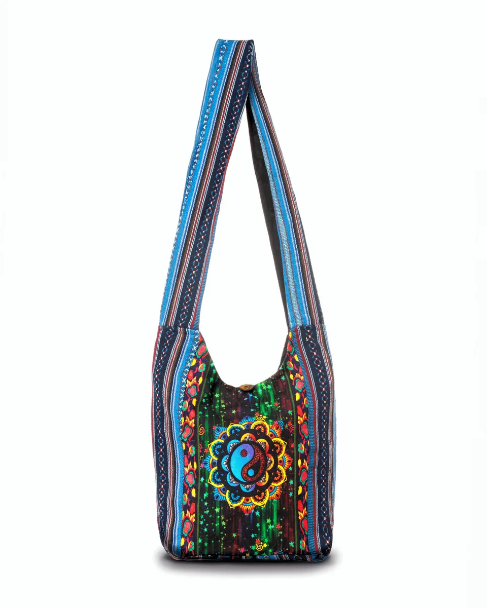 Jupiter Gear Home Jupiter Gear Home Yin Yang Print Hobo Bag KC-695-HB — product photo