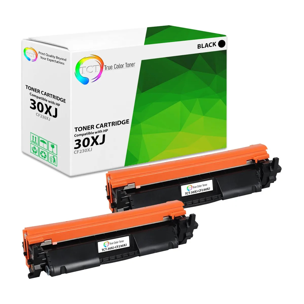 True Color Toner True Color Toner CF230X 2 Pack Black 5000 Pages — product photo