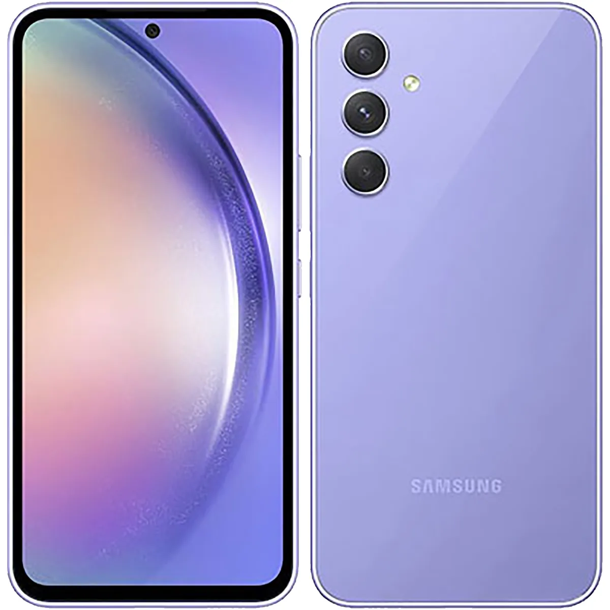 SAMSUNG SAMSUNG Galaxy A54 5G 128GB 8GB RAM Awesome Violet cell phones - unlocked — product photo