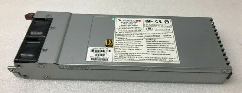 Supermicro Supermicro PWS-1K41F-1R 1400W power supply — product photo